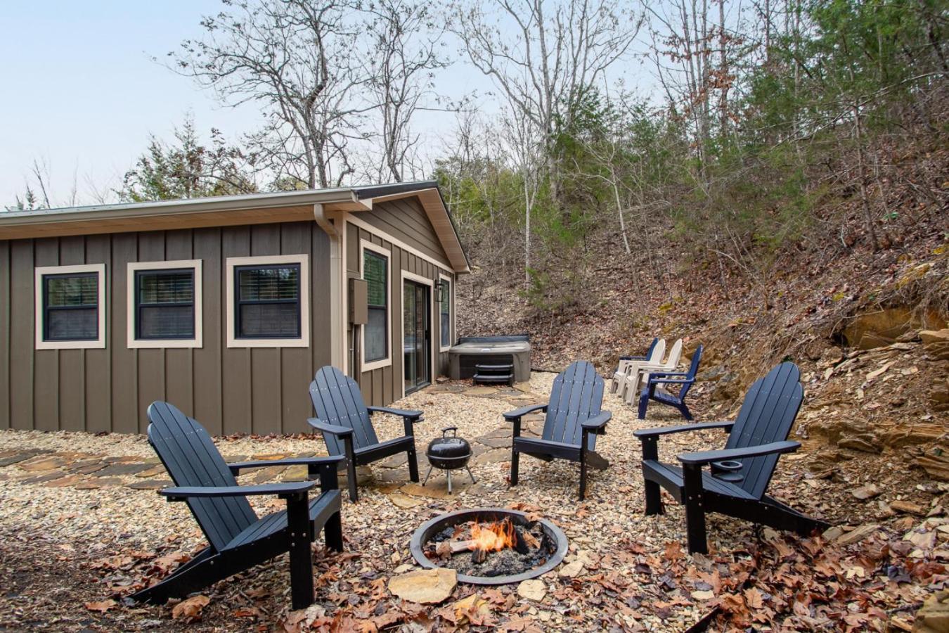 Whiskey Barrel W Hot Tub Arcade Game Fire Pit Villa Sevierville Dış mekan fotoğraf